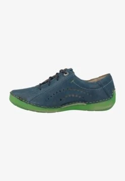 Josef Seibel FERGEY - Sportlicher Schnürer - Blue -Bequeme Schuhe 6978ce184cd04f1aa7fd32085493746f 1