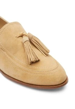 Lottusse TASSELS CLAIRE - Slipper - Beige -Bequeme Schuhe 6a5e9e74038e44bfb9c3e6155257b981