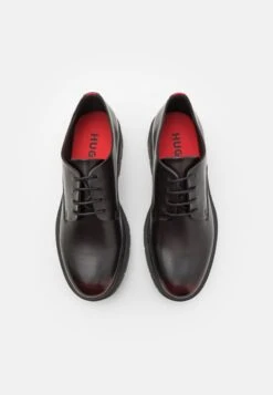 Hugo DENZEL - Schnürer - Dark Red -Bequeme Schuhe 6b848aebdcb247579ce6e520de088a7a