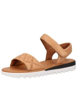 Paul Green Riemensandalette - Mittelbraun -Bequeme Schuhe 6c44cb4d636e434b89e444b565237069