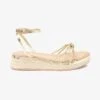 Next FOREVER COMFORT KNOT DETAIL STANDARD - Keilsandalette - Gold 2 Next FOREVER COMFORT KNOT DETAIL STANDARD - Keilsandalette - Gold -Bequeme Schuhe 6efc615b5b0d42fb842a1c1adf04d473