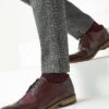 Next CONTRAST BROGUES WIDE FIT - Business-Schnürer - Burgundy Red