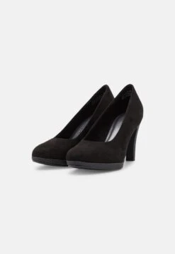 Marco Tozzi Plateaupumps - Black -Bequeme Schuhe 70eb7c6c9fc54ad58a8b07ab14e446d0