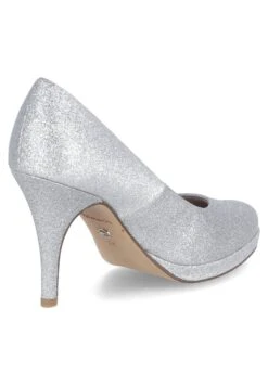 Tamaris Plateaupumps - Silber 10 Tamaris Plateaupumps - Silber -Bequeme Schuhe 72cf5856e95e44a9832d49016a87508b