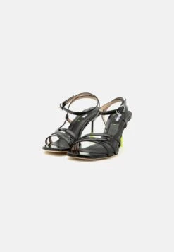 MSGM High Heel Sandalette - Black -Bequeme Schuhe 730fafab98db47b9a64dcc8a70f33682