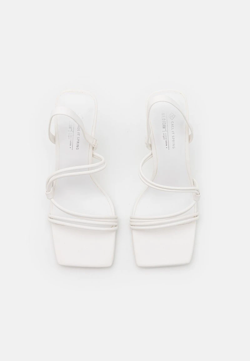 Call It Spring VEGAN RISINGSUN - High Heel Sandalette - White 8 Call It Spring VEGAN RISINGSUN - High Heel Sandalette - White – Bild 6