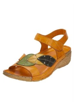 Gemini KITTY ANILINA - Keilsandalette - Orange -Bequeme Schuhe 7494288184534285869e34e5da7ee022