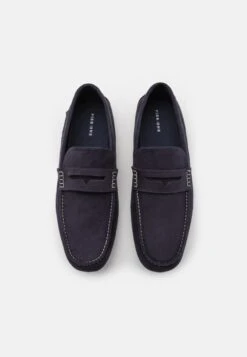 Pier One Slipper - Dark Blue -Bequeme Schuhe 764204472b884981aa3572088c6f669b