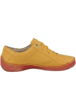 Josef Seibel FERGEY - Sportlicher Schnürer - Saffron -Bequeme Schuhe 76c3f52115504db698da9ebc022d8205