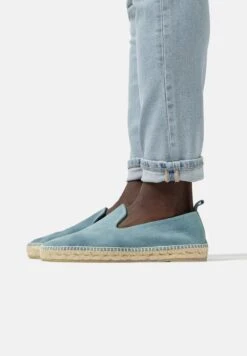 POSITANO - Espadrille - Azure Suede