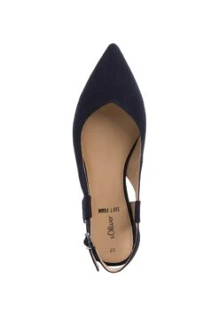 S.Oliver SLING - Pumps - Navy -Bequeme Schuhe 78b98281ab2b4528bd709c7f091a39ef
