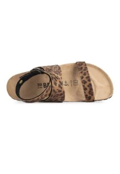 GOELETTE - Riemensandalette - Leopard -Bequeme Schuhe 79fd20ef673c42fab4d5b1b89b1551ba