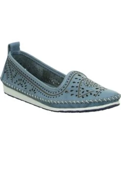Andrea Conti Mokassin - Blau -Bequeme Schuhe 7b067a6248c04de0b48665befa913799