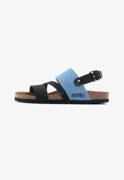 VITORIA - Riemensandalette - Black/light Blue Denim -Bequeme Schuhe 7b0737e329ce4076b8cfa91260c7b360 1
