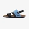 VITORIA - Riemensandalette - Black/light Blue Denim -Bequeme Schuhe 7b0737e329ce4076b8cfa91260c7b360