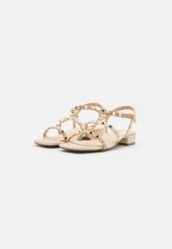 Menbur Riemensandalette - Beige/cream -Bequeme Schuhe 7c295c26fd7949eaac813faee83effe7