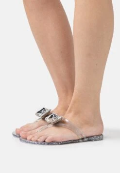 Casadei Zehentrenner - Beach Glitter Ice