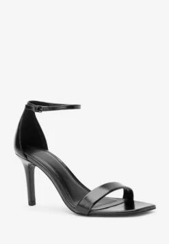 Next FOREVER COMFORT® SKINNY HEEL CLOSED BACK STANDARD - Riemensandalette - Black -Bequeme Schuhe 7da241fd09444faf90d50b7039afc466