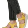Plateausandalette - Gelb 1 Plateausandalette - Gelb -Bequeme Schuhe 7e3f496fbbb54426a5714631fd436008