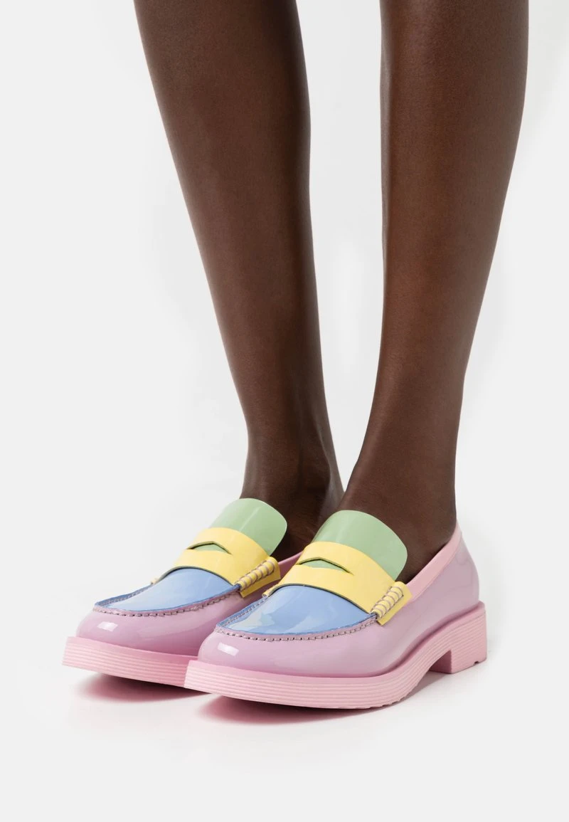 Jeffrey Campbell LENNA - Slipper - Yellow/green/blue 3 Jeffrey Campbell LENNA - Slipper - Yellow/green/blue