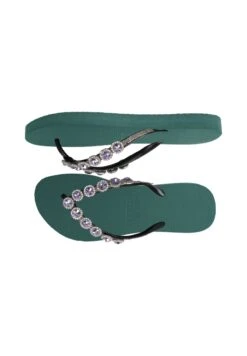 FLOP BEATRIX - Zehentrenner - Forest Green -Bequeme Schuhe 7e78fd34a7ea41cdb5bbe231bb8576a0