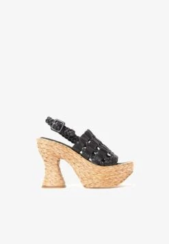 YARA - Plateausandalette - Black -Bequeme Schuhe 80e3508f48f845c3b703987c3c9de16d