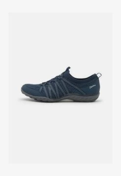 Skechers BREATHE EASY - Slipper - Navy/blue