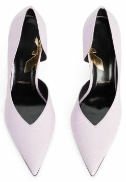 Patrizia Pepe MINIMAL SHAPE - Pumps - Lilac Croco -Bequeme Schuhe 86dc153f13df4eb68f08e9d2be8ceb79