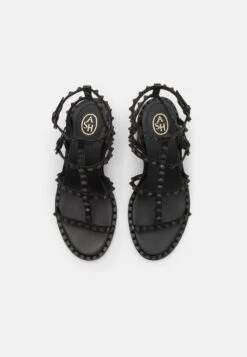 Ash JEN BIS - Riemensandalette - Black -Bequeme Schuhe 86de831f8c234df580e9d4bfaaa99cd6