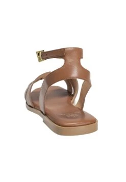 Riemensandalette - Caramel -Bequeme Schuhe 878858fdb2544470bfa0934761ef01d3