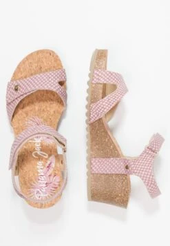 Panama Jack JULIA SNAKE - Plateausandalette - Rose -Bequeme Schuhe 879faccefc434c91827b910b254f488e