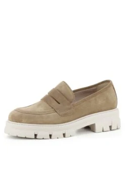 Slipper - Taupe -Bequeme Schuhe 87b69a9b0e9a466eaf1fa13ac4085dd4