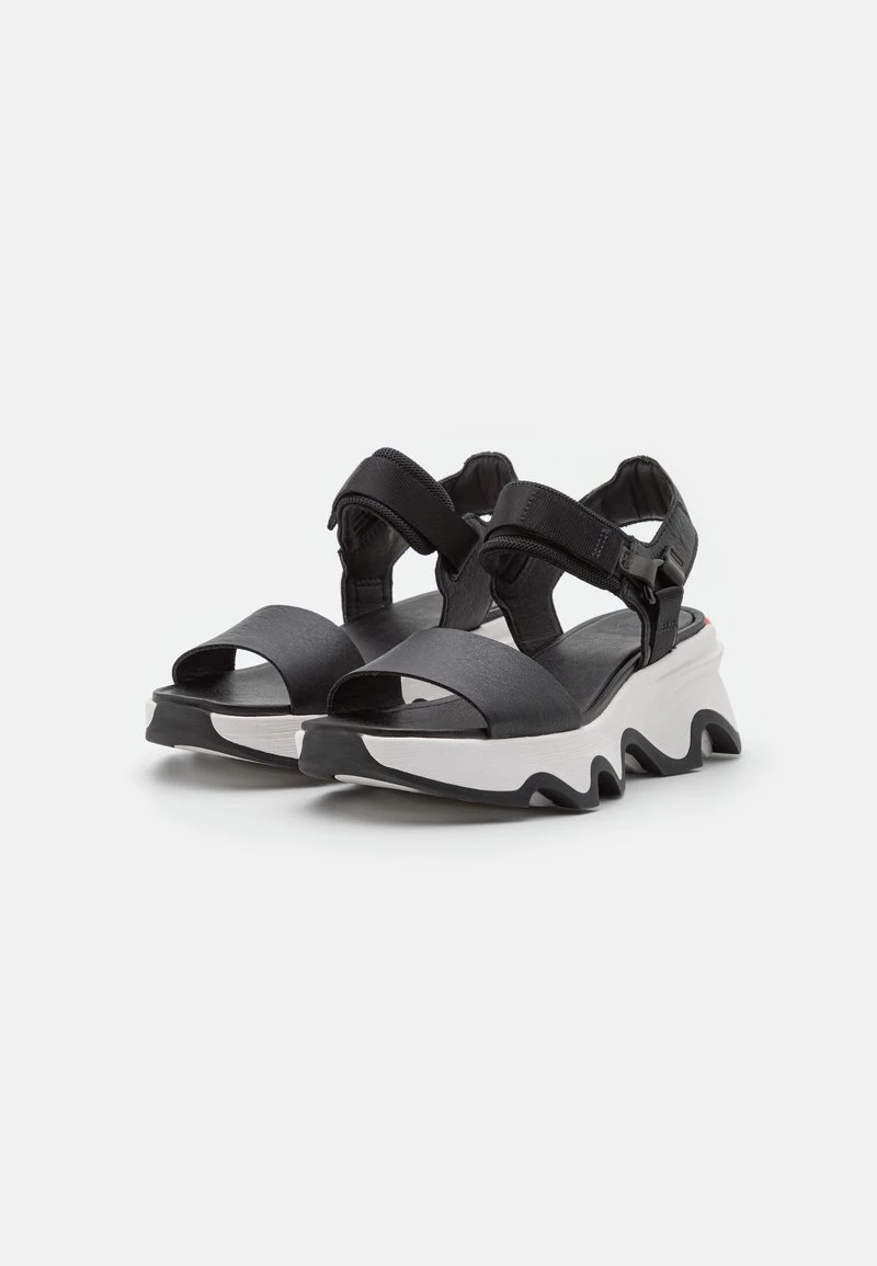 Sorel KINETIC IMPACT HIGH Y-STRAP - Riemensandalette - Black/sea Salt 5 Sorel KINETIC IMPACT HIGH Y-STRAP - Riemensandalette - Black/sea Salt – Bild 3