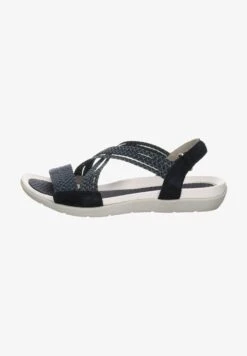 Ara Keilsandalette - Blau Dunkel