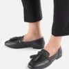 Inuovo Slipper - Black Blk 2 Inuovo Slipper - Black Blk -Bequeme Schuhe 8a2e8eb516af44d98efdbc9fd1374446