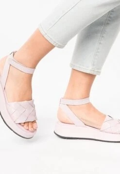 MJUS KLASSISCHE - Plateausandalette - Flieder