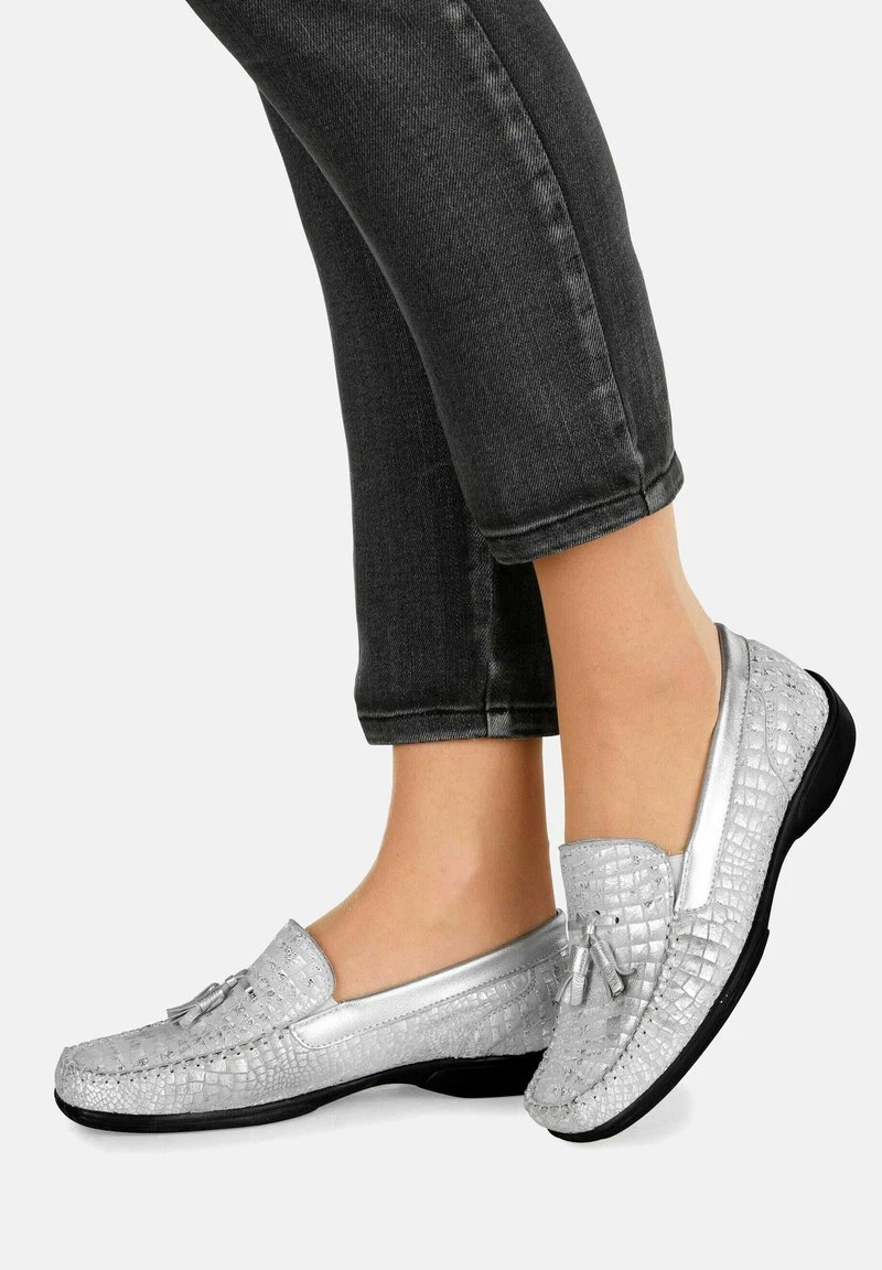 Mokassin - Silberfarben 3 Mokassin - Silberfarben