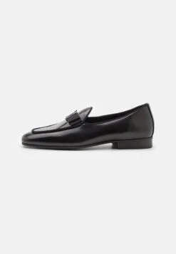 BOW LOAFER - Slipper - Black