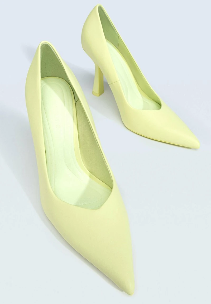 Stradivarius High Heel Pumps - Light Yellow 6 Stradivarius High Heel Pumps - Light Yellow – Bild 4