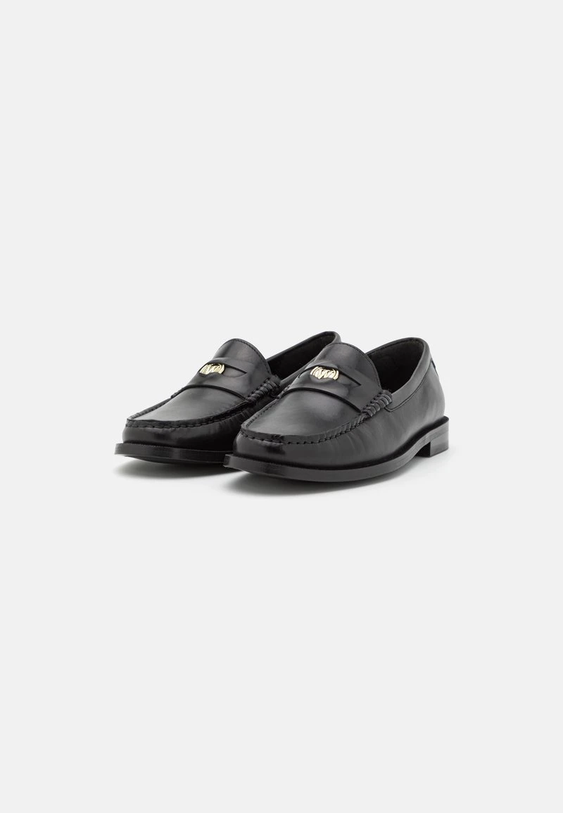 RHEA PENNY LOAFER - Slipper - Black 5 RHEA PENNY LOAFER - Slipper - Black – Bild 3