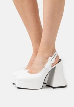 Lamoda CONVERSING PLATFORM - Plateaupumps - White