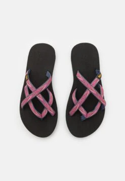 Teva OLOWAHU - Zehentrenner - Palms Indigo/rose Violet -Bequeme Schuhe 939647bc28aa46c5a533a06d63b0baf1