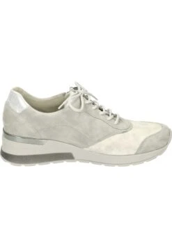Sportlicher Schnürer - Grey Perl Silber -Bequeme Schuhe 966a9ce021bb48f89724dce22308aa77
