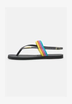 Havaianas YOU FLORIPA - Zehentrenner - New Graphite -Bequeme Schuhe 97da67a36e1b403f8255cb4c5321576b