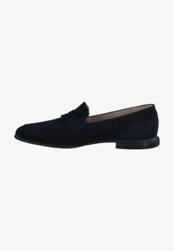 Paul Green Slipper - Samtziege Blau