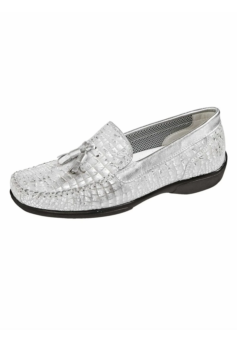 Mokassin - Silberfarben 5 Mokassin - Silberfarben – Bild 3