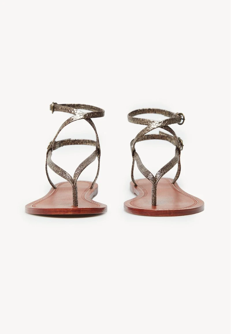 Hoss Intropia FLAT - Zehentrenner - Silver 7 Hoss Intropia FLAT - Zehentrenner - Silver – Bild 5