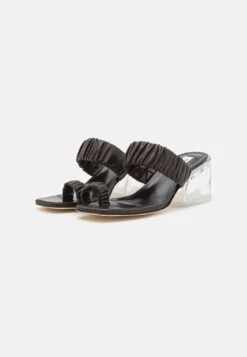 ELLEME AMOR - Zehentrenner - Black -Bequeme Schuhe 990e72429f2b42189f55f5bb898b6aeb