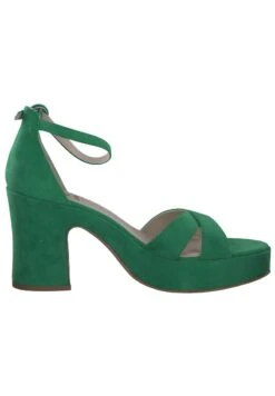S.Oliver Plateausandalette - Green -Bequeme Schuhe 9a3e55f46e4c47fba68d7b371a782205