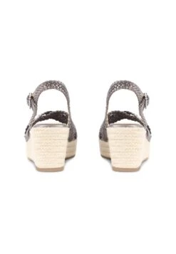 Bullboxer Espadrille - Gun Metal -Bequeme Schuhe 9a62c983a3464bb5bb62f1b5b1636dbe